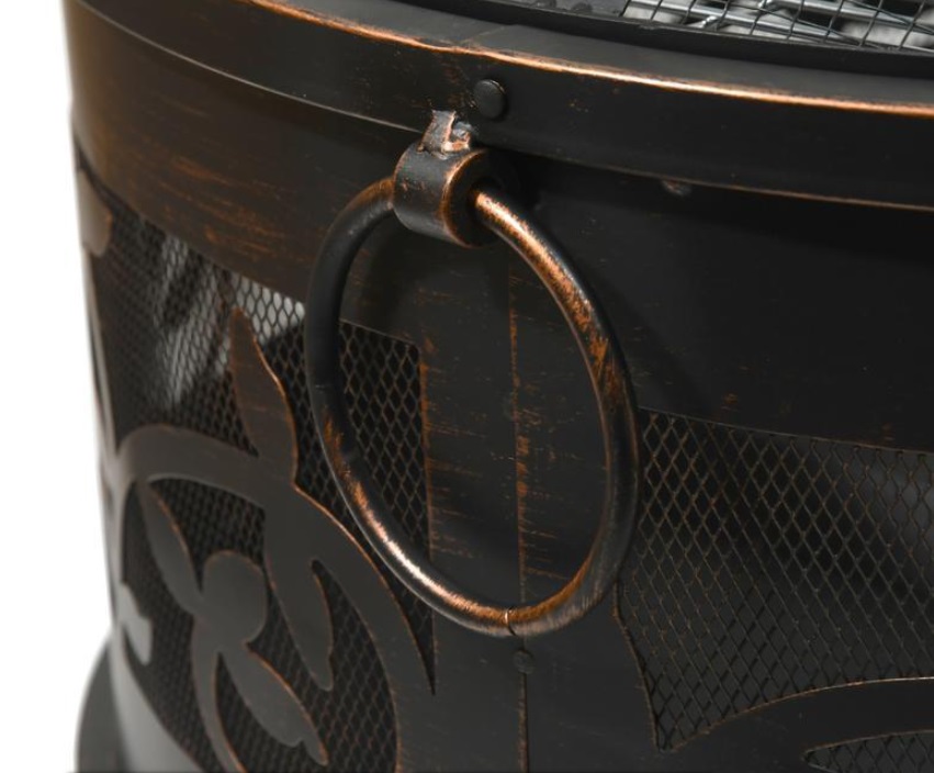 Ohniště SANTORIN copper patina s poklopem d